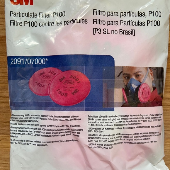 3M particulate filter P100 2091 - Picture 4 of 5